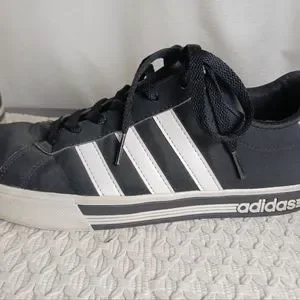adidas Shoes Mens Adidas Daily Team Black White Classic Size